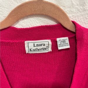 Vintage Women's Pink cardigan A14